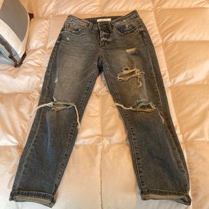 BKE Willow and root mom Jean size 25